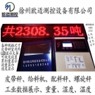 皮帶秤稱(chēng)重儀表顯示屏-戶(hù)外室內(nèi)顯示大屏